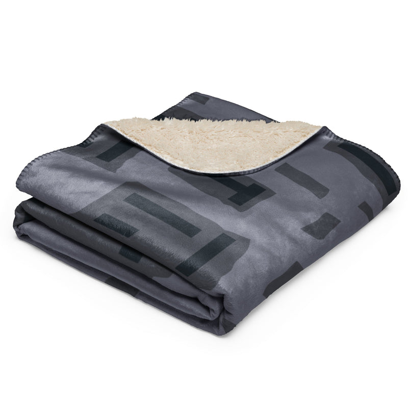 T-Block Urban CAMO Sherpa Blanket