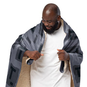 T-Block Urban CAMO Sherpa Blanket