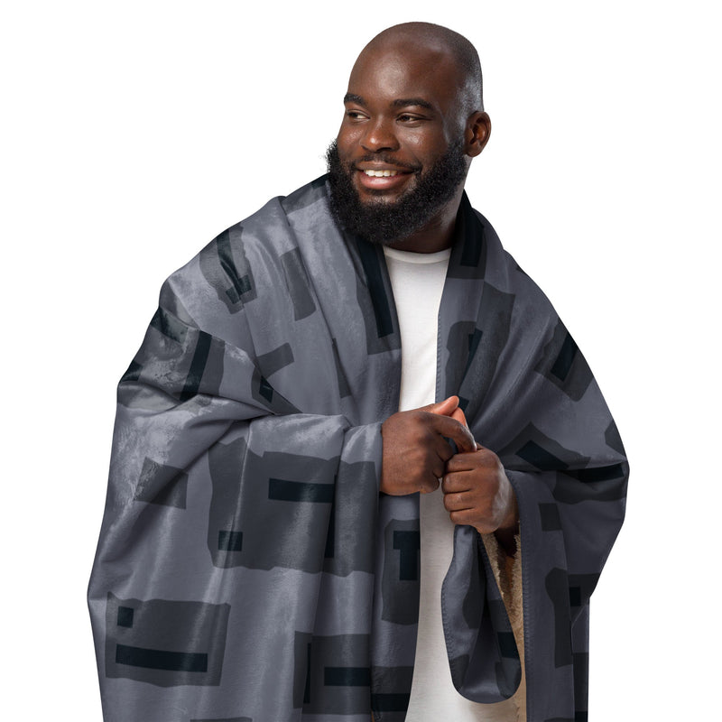 T-Block Urban CAMO Sherpa Blanket