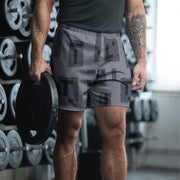 T-Block Urban CAMO Unisex Athletic Long Shorts - XS