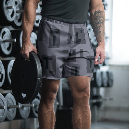 American T-Block Urban CAMO Unisex Athletic Long Shorts - XS