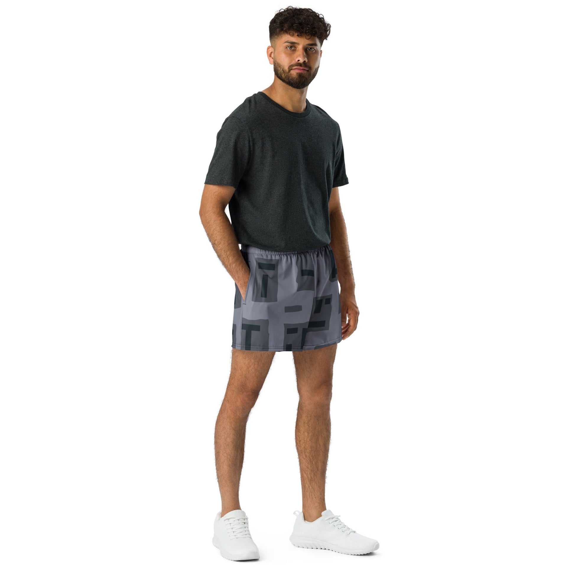 American T-Block Urban CAMO Unisex Athletic Shorts