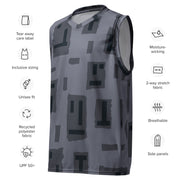 T-Block Urban CAMO Unisex Basketball Jersey