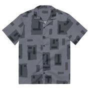 T-Block Urban CAMO Unisex Short-Sleeve Button Shirt - 2XS