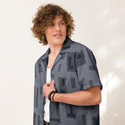 T-Block Urban CAMO Unisex Short-Sleeve Button Shirt