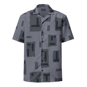 T-Block Urban CAMO Unisex Short-Sleeve Button Shirt
