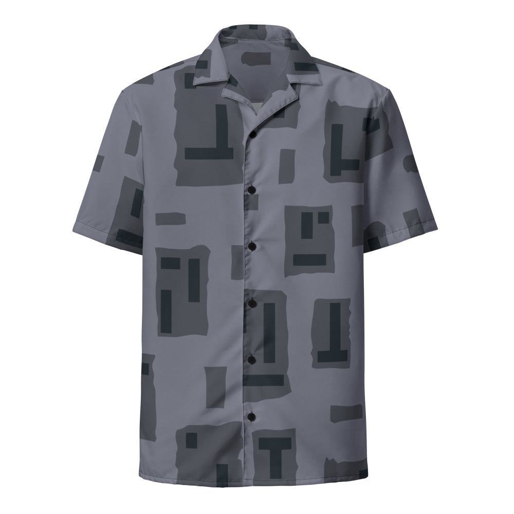 American T-Block Urban CAMO Unisex button shirt - Button Shirt