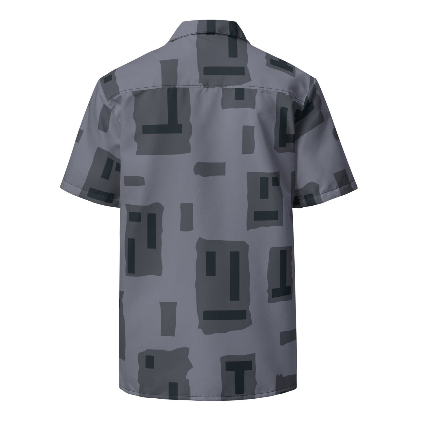 American T-Block Urban CAMO Unisex button shirt - Button Shirt