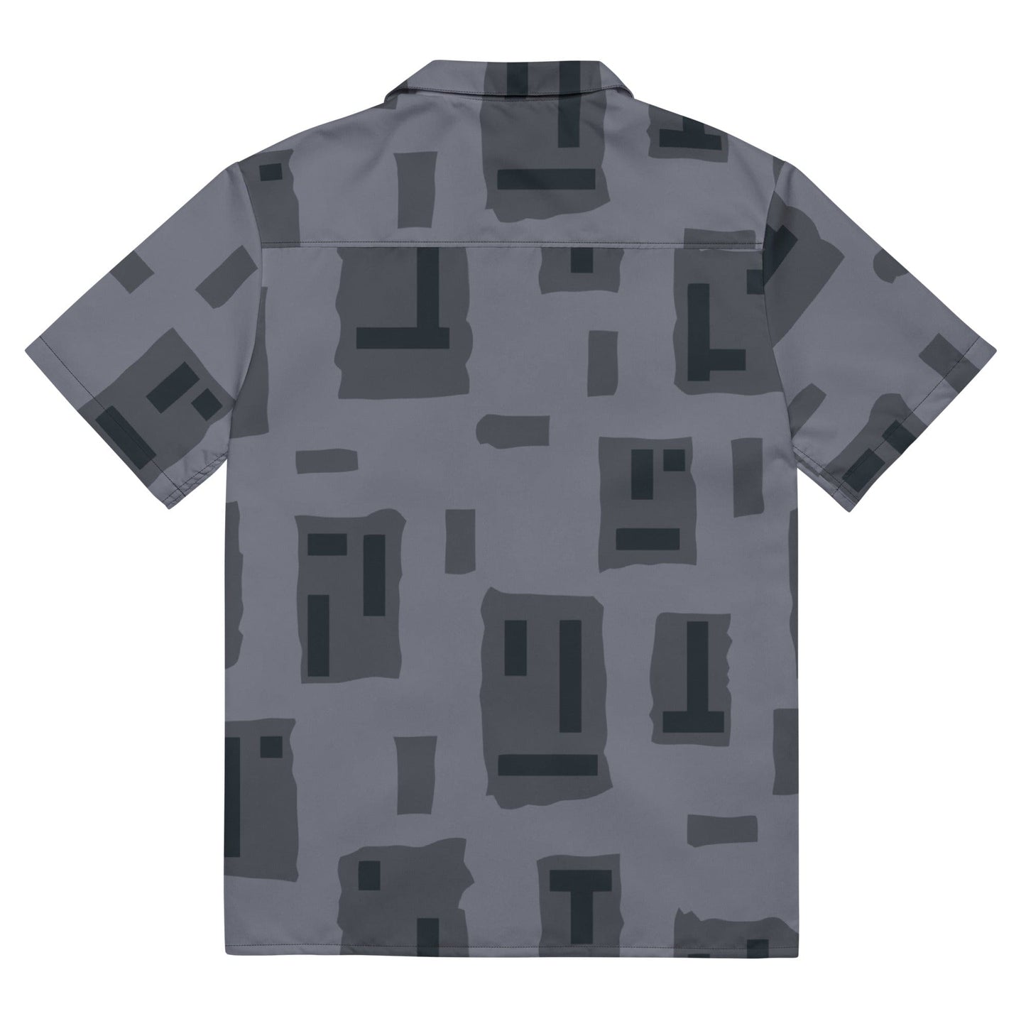 American T-Block Urban CAMO Unisex button shirt - Button Shirt