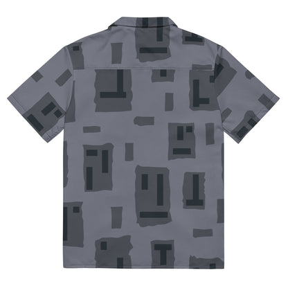 American T-Block Urban CAMO Unisex button shirt - Button Shirt