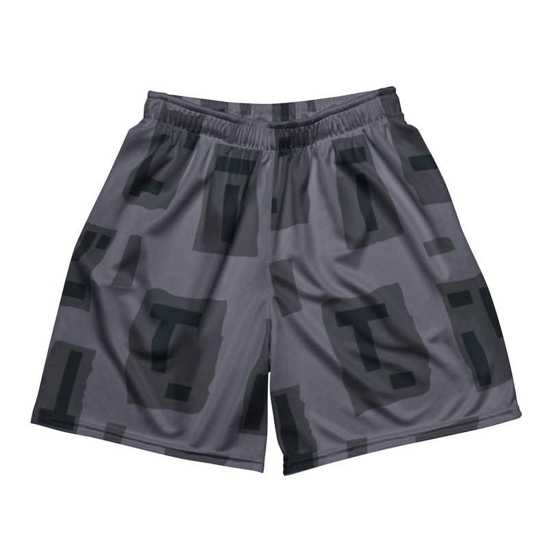 T-Block Urban CAMO Unisex Mesh Shorts - 2XS