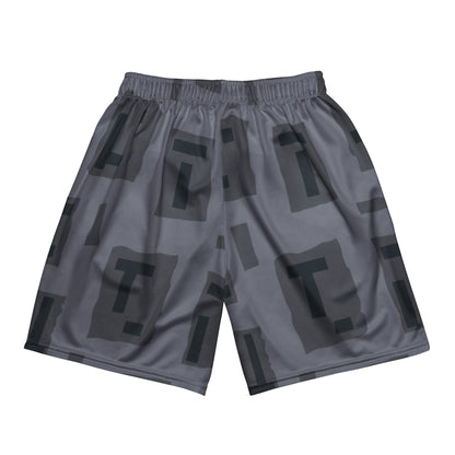American T-Block Urban CAMO Unisex mesh shorts - Mesh Shorts