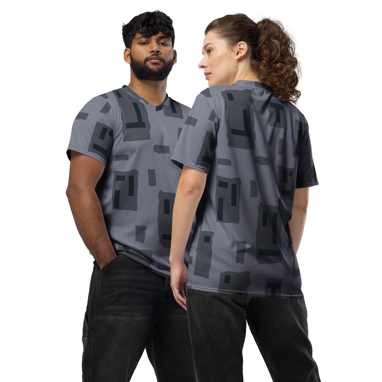 American T Block Urban CAMO unisex sports jersey 2XS Sports Jerseys