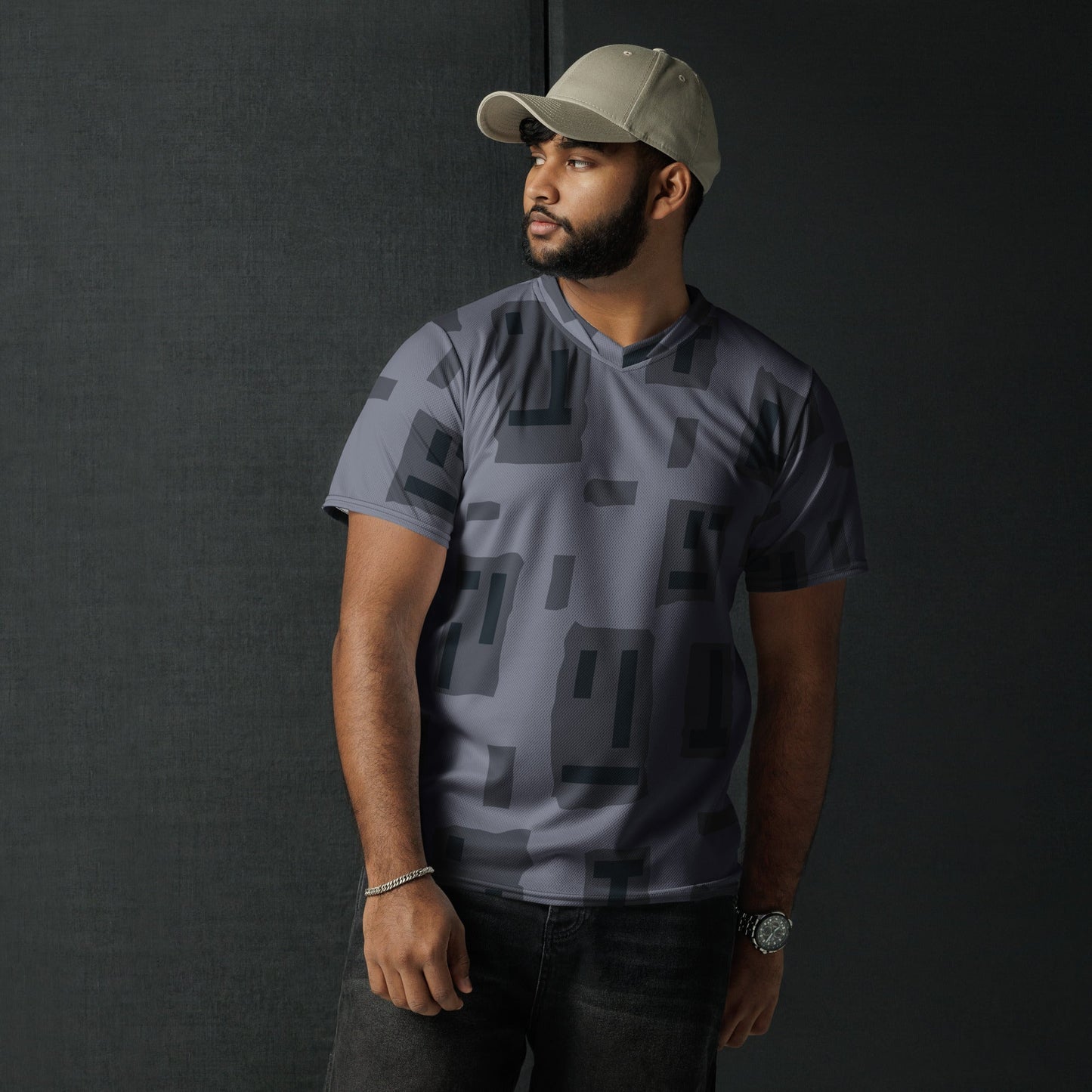 American T Block Urban CAMO unisex sports jersey Sports Jerseys