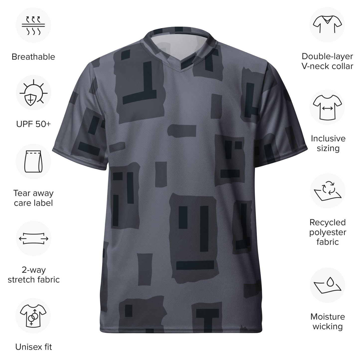 American T Block Urban CAMO unisex sports jersey Sports Jerseys