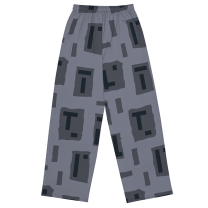 American T Block Urban CAMO unisex wide leg pants Wide Pants