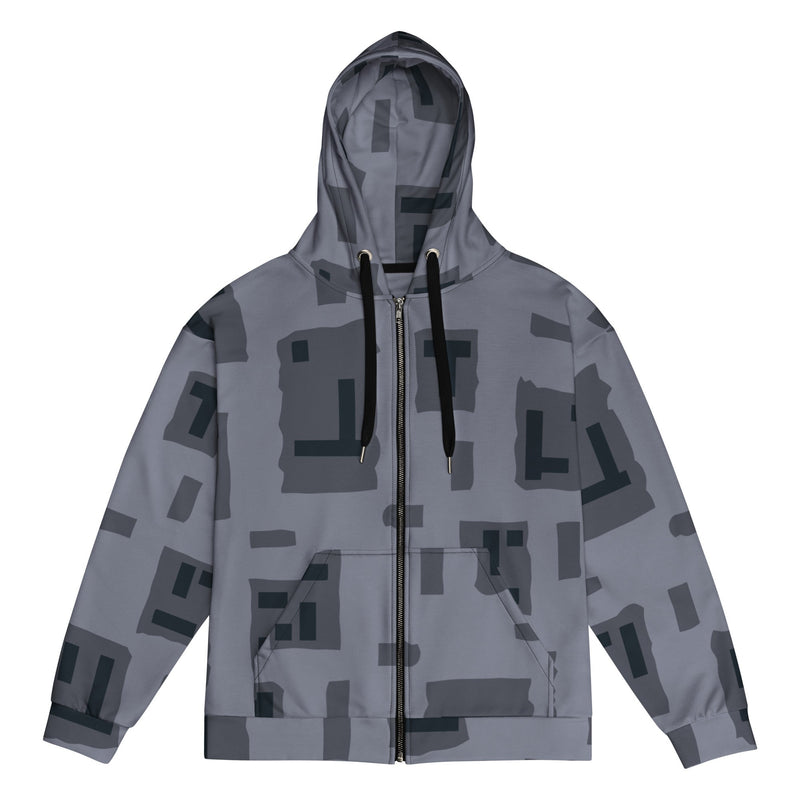 T-Block Urban CAMO Unisex Zip Hoodie - 2XS