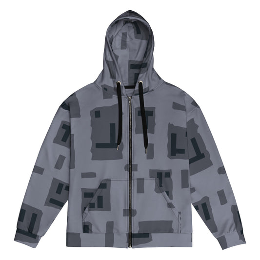 American T-Block Urban CAMO Unisex zip hoodie - 2XS - Zip Hoodie