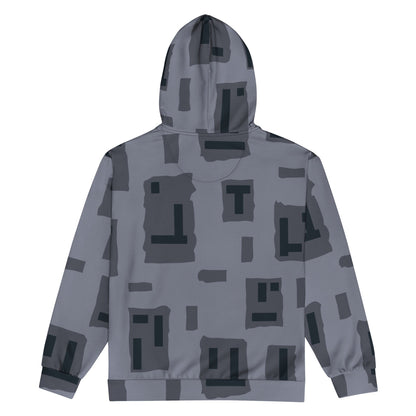 American T-Block Urban CAMO Unisex zip hoodie - Zip Hoodie