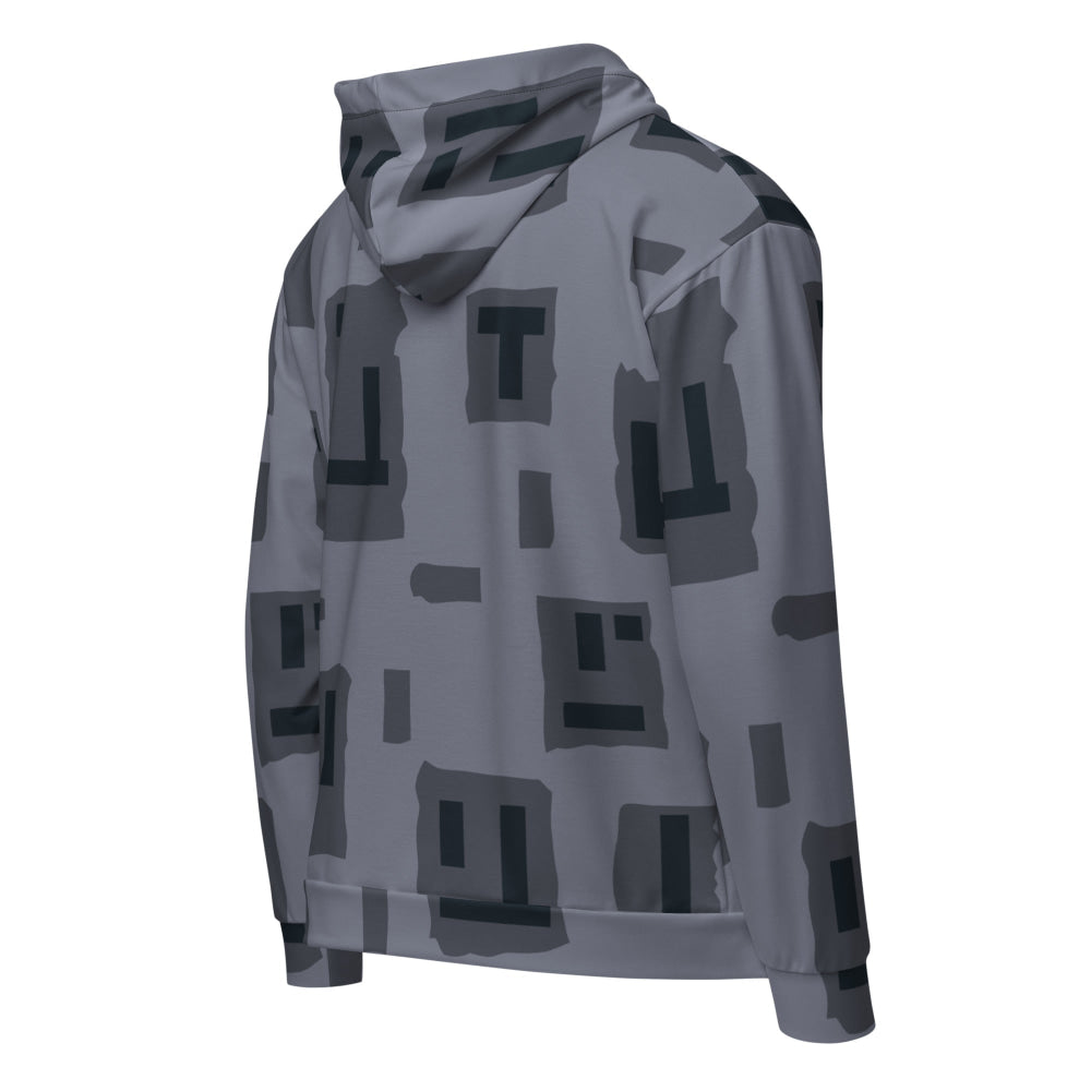 American T-Block Urban CAMO Unisex zip hoodie - Zip Hoodie