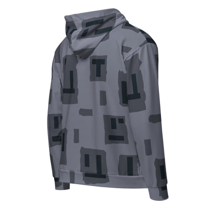 American T-Block Urban CAMO Unisex zip hoodie - Zip Hoodie