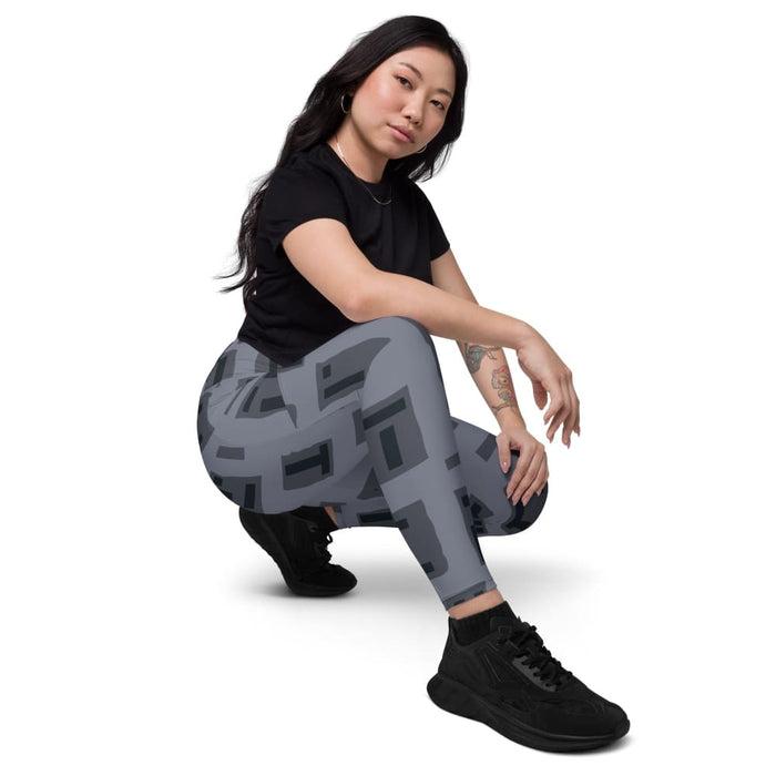 American T-Block Urban CAMO Women’s Leggings with pockets
