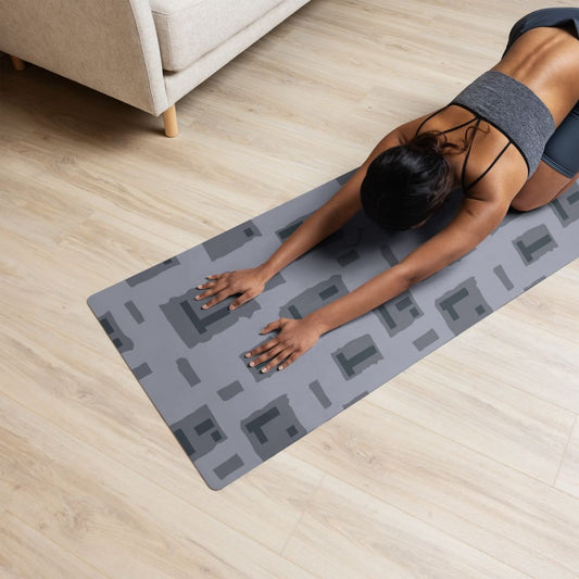 American T-Block Urban CAMO Yoga mat