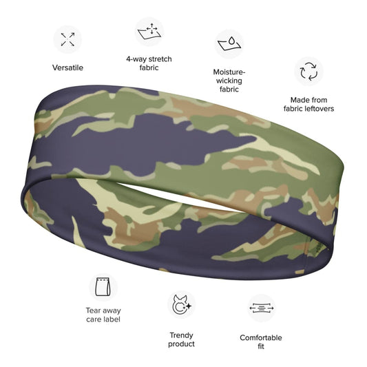 American Tiger Stripe Advisor Type Dense Special Forces CAMO Headband - Headband
