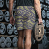 American Tiger Stripe Advisor Type Dense Special Forces CAMO Men’s Athletic Shorts