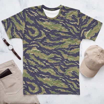 American Tiger Stripe Advisor Type Dense Special Forces CAMO Men’s T-shirt - XS