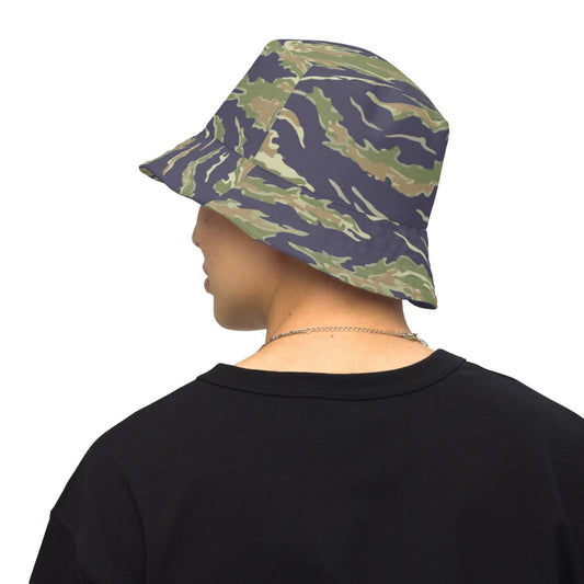 American Tiger Stripe Advisor Type Dense Special Forces CAMO Reversible bucket hat - S/M