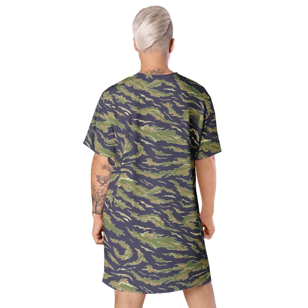 American Tiger Stripe Advisor Type Dense Special Forces CAMO T-shirt dress