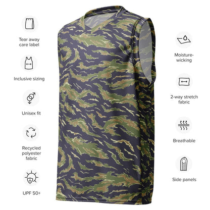 American Tiger Stripe Advisor Type Dense Special Forces CAMO unisex basketball jersey