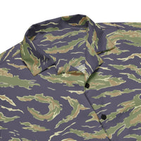 American Tiger Stripe Advisor Type Dense Special Forces CAMO Unisex button shirt
