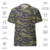 American Tiger Stripe Advisor Type Dense Special Forces CAMO unisex sports jersey