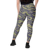 American Tiger Stripe Advisor Type Dense Special Forces CAMO Women’s Leggings with pockets