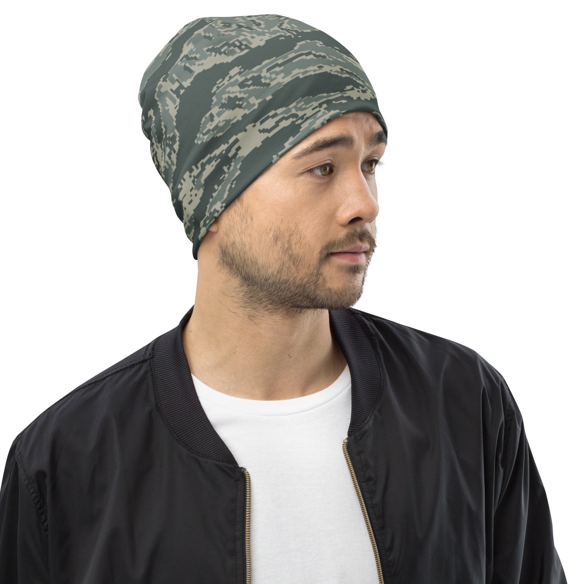 American Tiger Stripe Airman Battle Uniform (ABU) CAMO Beanie Beanies