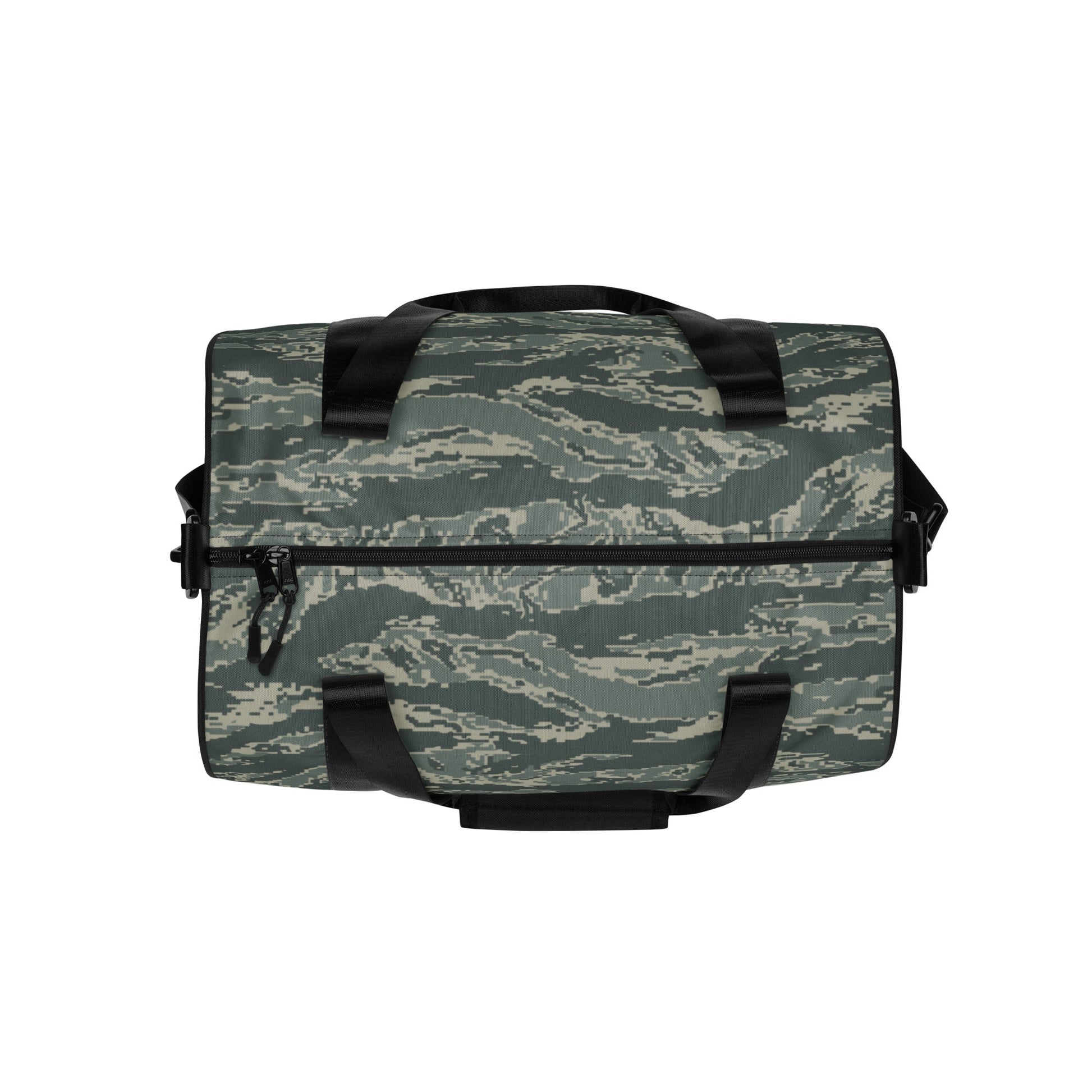 American Tiger Stripe Airman Battle Uniform (ABU) CAMO gym bag - Gym Bags