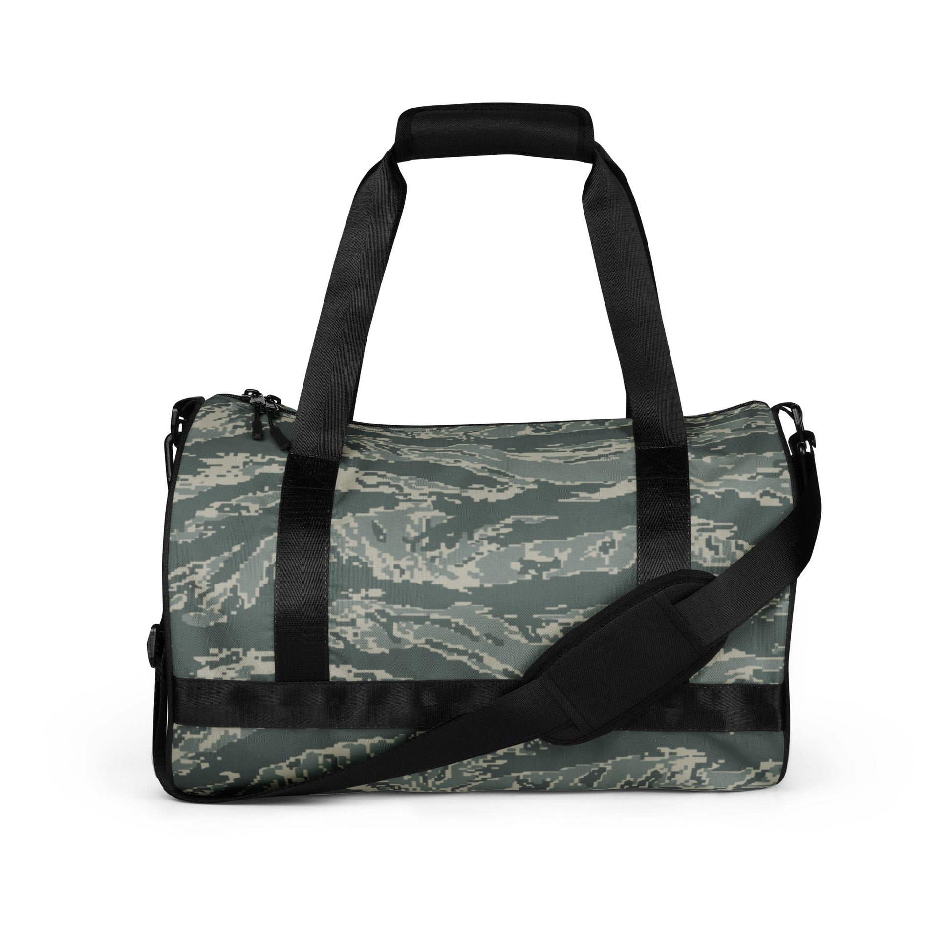 American Tiger Stripe Airman Battle Uniform (ABU) CAMO gym bag - Gym Bags