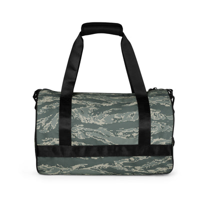 American Tiger Stripe Airman Battle Uniform (ABU) CAMO gym bag - Gym Bags