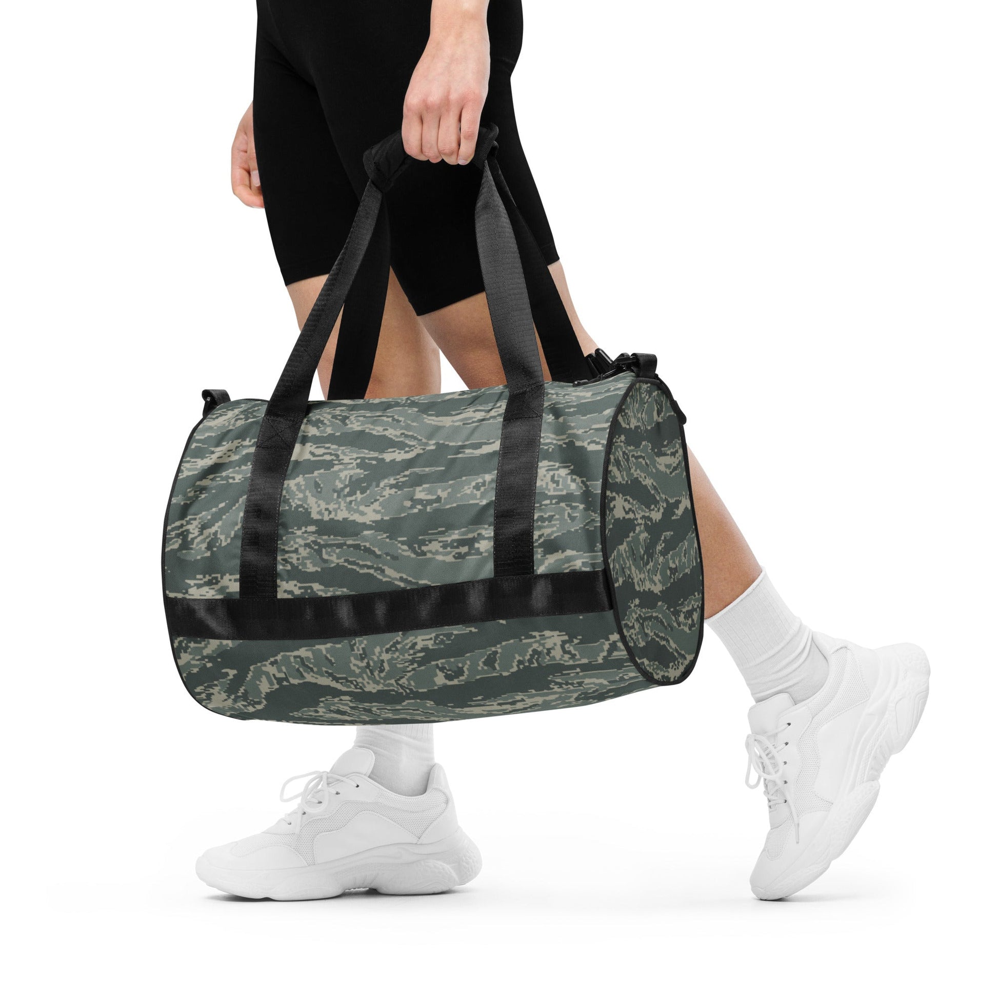 American Tiger Stripe Airman Battle Uniform (ABU) CAMO gym bag - Gym Bags