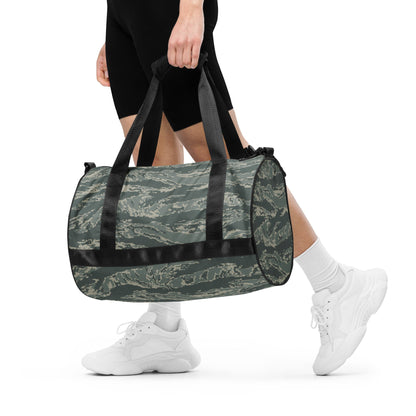 American Tiger Stripe Airman Battle Uniform (ABU) CAMO gym bag - Gym Bags