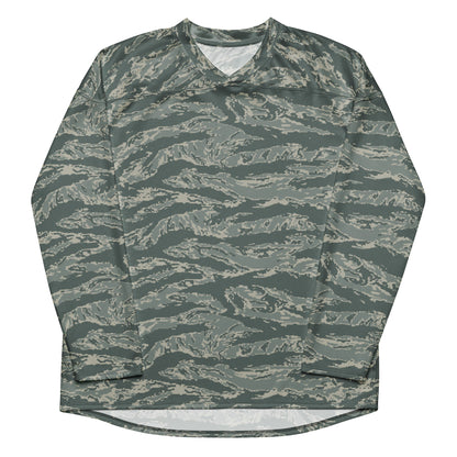 American Tiger Stripe Airman Battle Uniform (ABU) CAMO hockey fan jersey - Hockey Jerseys