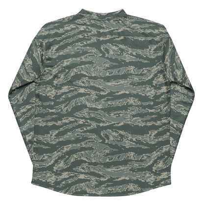 American Tiger Stripe Airman Battle Uniform (ABU) CAMO hockey fan jersey - Hockey Jerseys