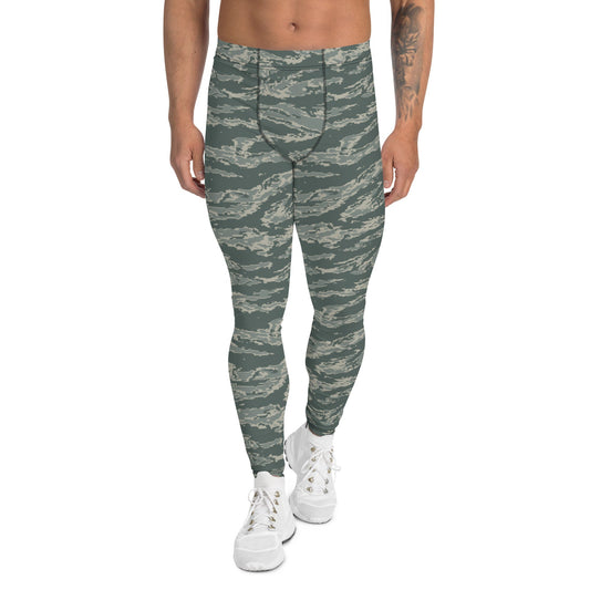 American Tiger Stripe Airman Battle Uniform (ABU) CAMO Mens Leggings - XS