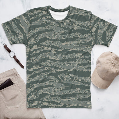 American Tiger Stripe Airman Battle Uniform (ABU) CAMO Mens t-shirt - XS - T-Shirts