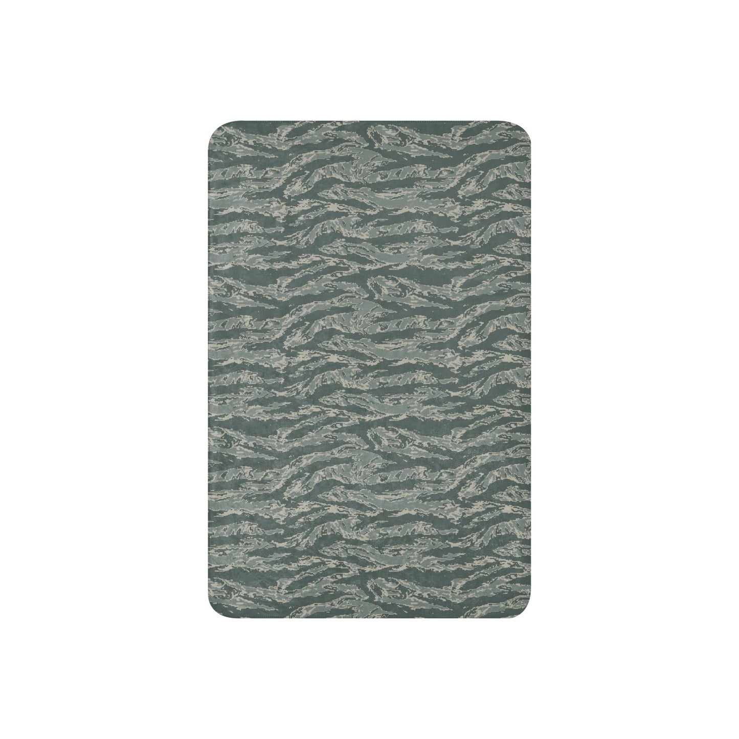 American Tiger Stripe Airman Battle Uniform (ABU) CAMO Sherpa Blanket