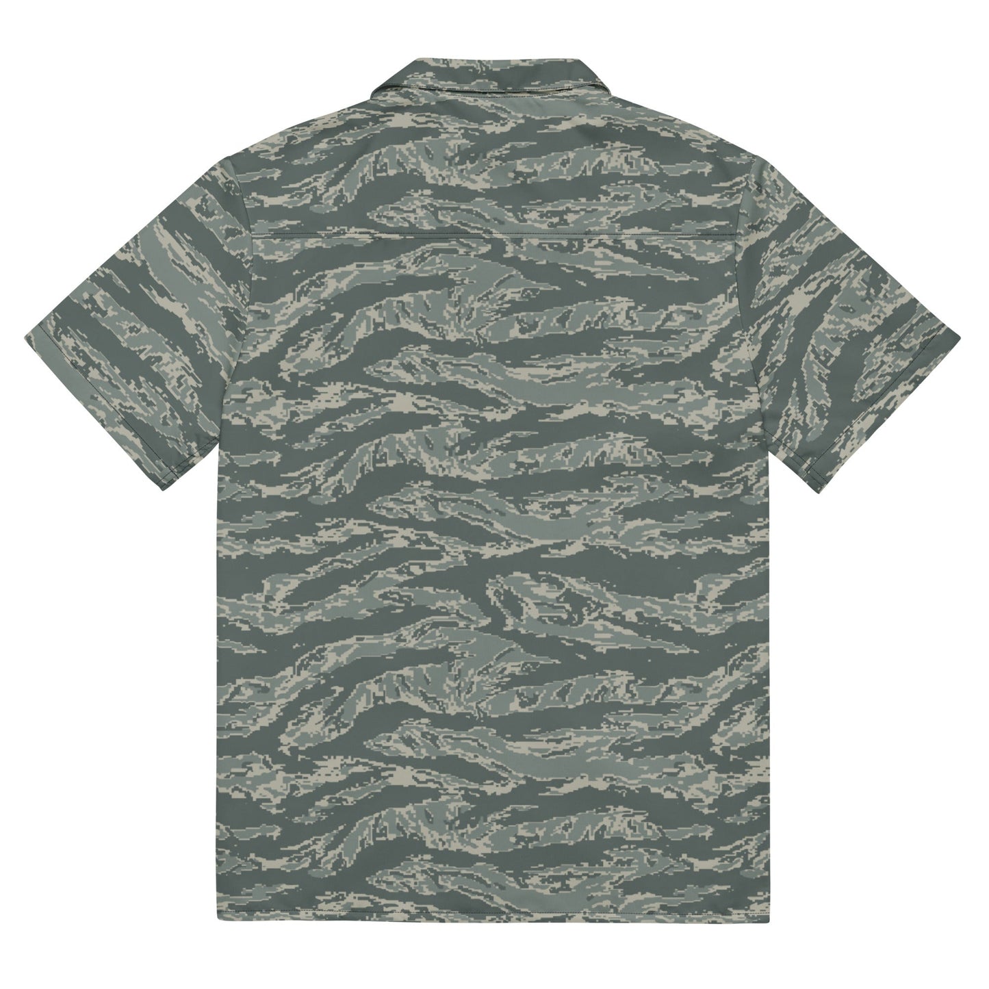 American Tiger Stripe Airman Battle Uniform (ABU) CAMO Unisex button shirt Button Shirts