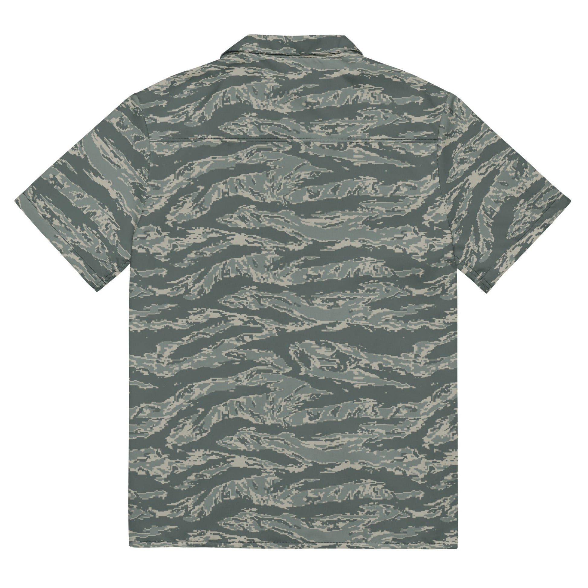 American Tiger Stripe Airman Battle Uniform (ABU) CAMO Unisex button shirt Button Shirts