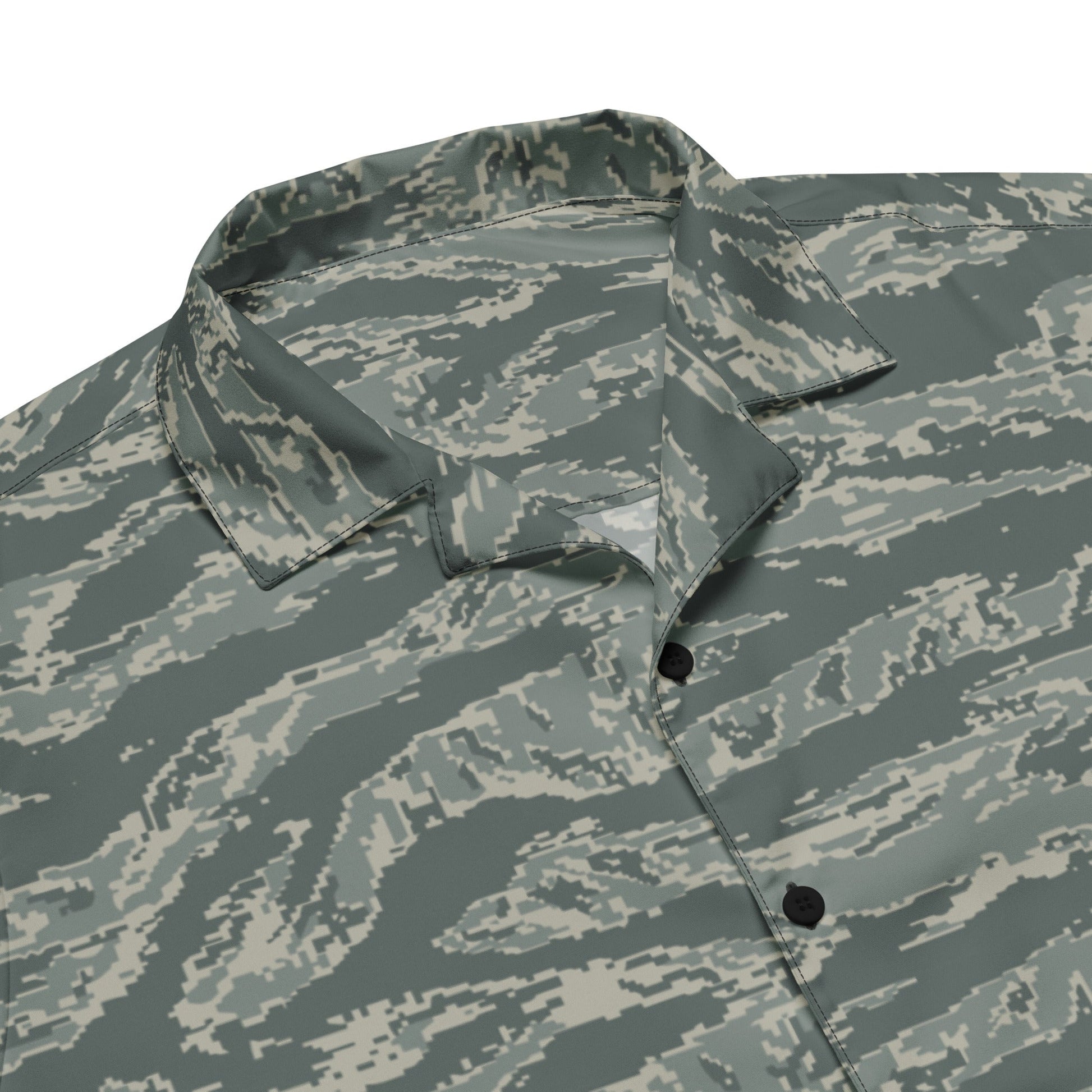 American Tiger Stripe Airman Battle Uniform (ABU) CAMO Unisex button shirt Button Shirts